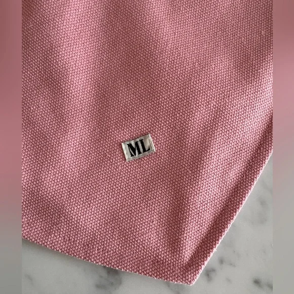 NEW ML MR LARKIN Heart Bag Ballet Pink OS - Picture 2 of 3